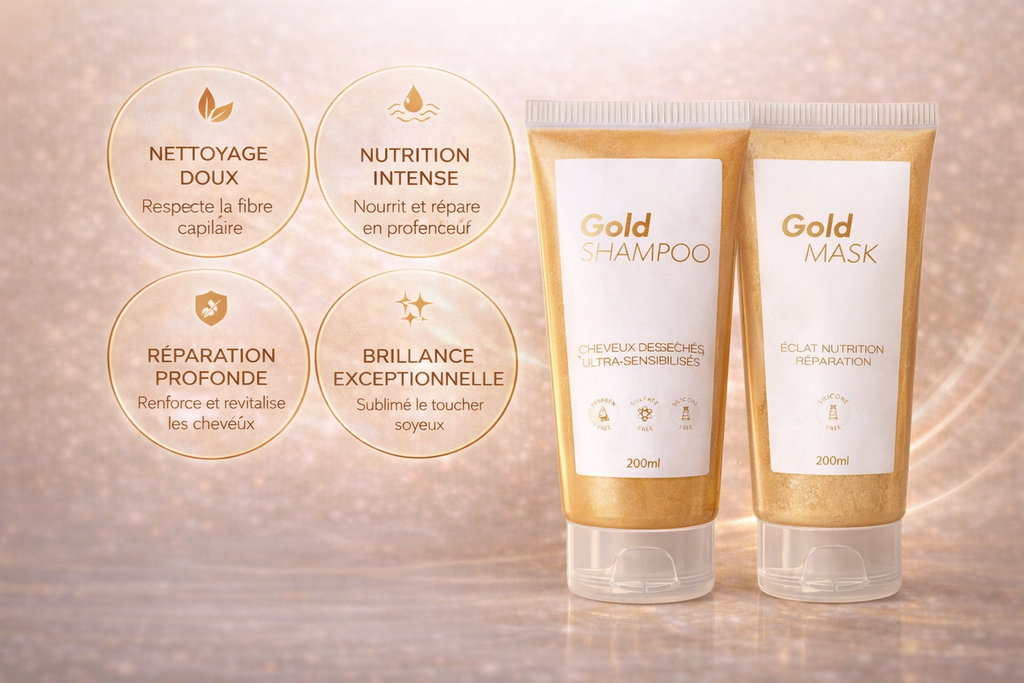 PACK DUO GOLD – Rituel Luxe Éclat & Réparation