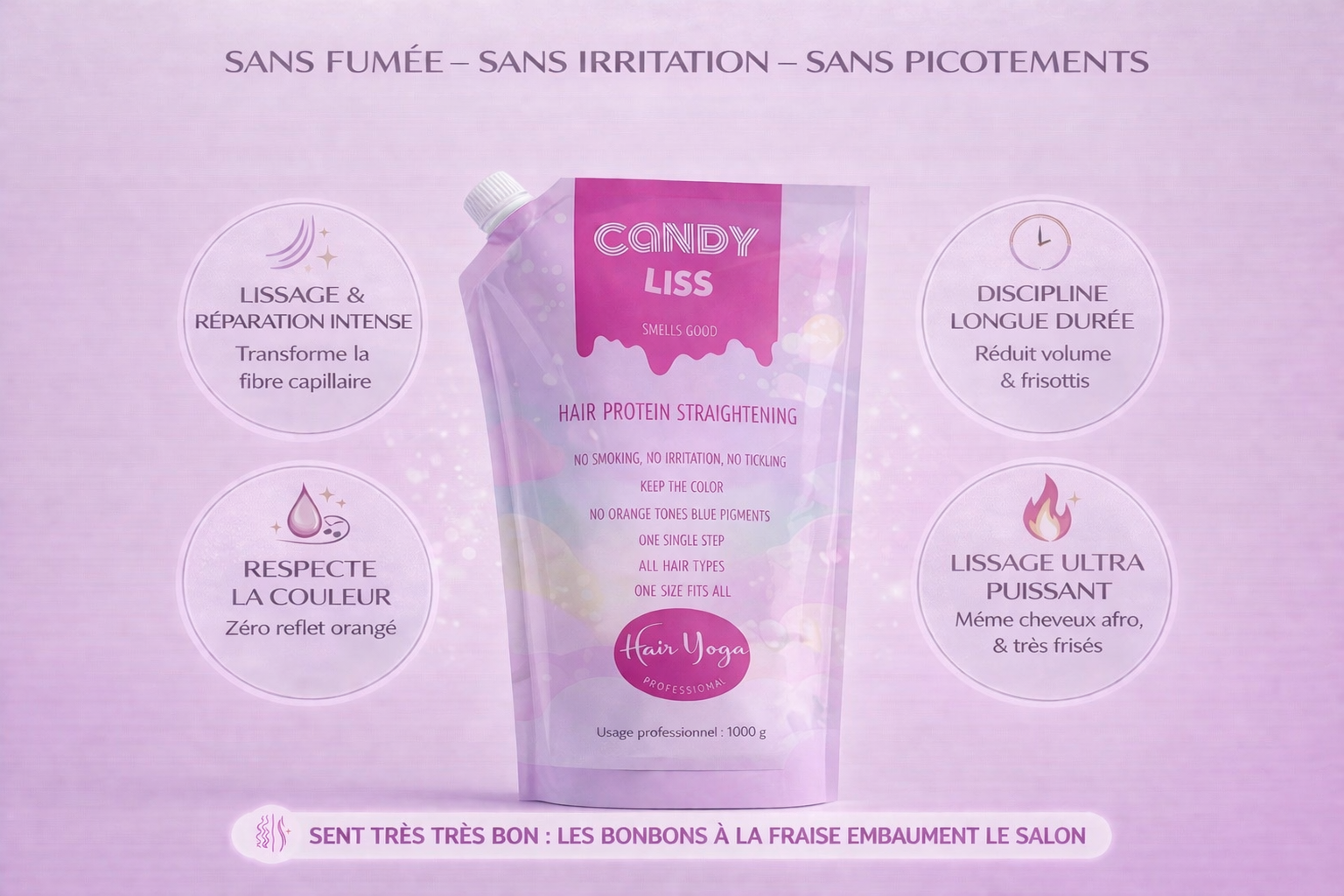 CANDYLISS – Lissage Protéine Professionnel Haute Performance