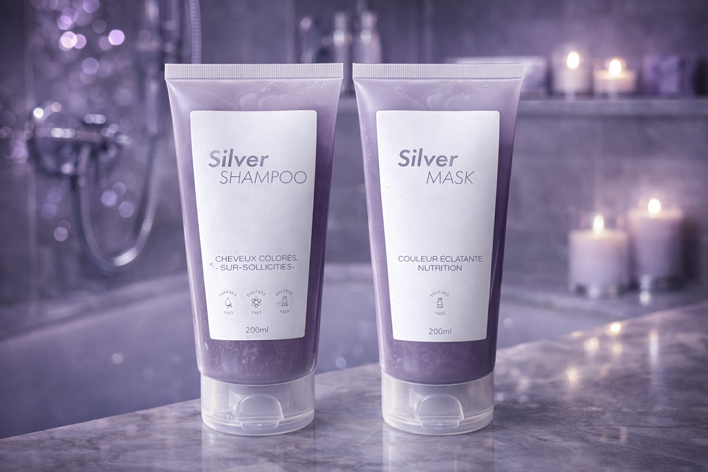 PACK DUO SILVER – Shampoo & Mask Anti-Reflets