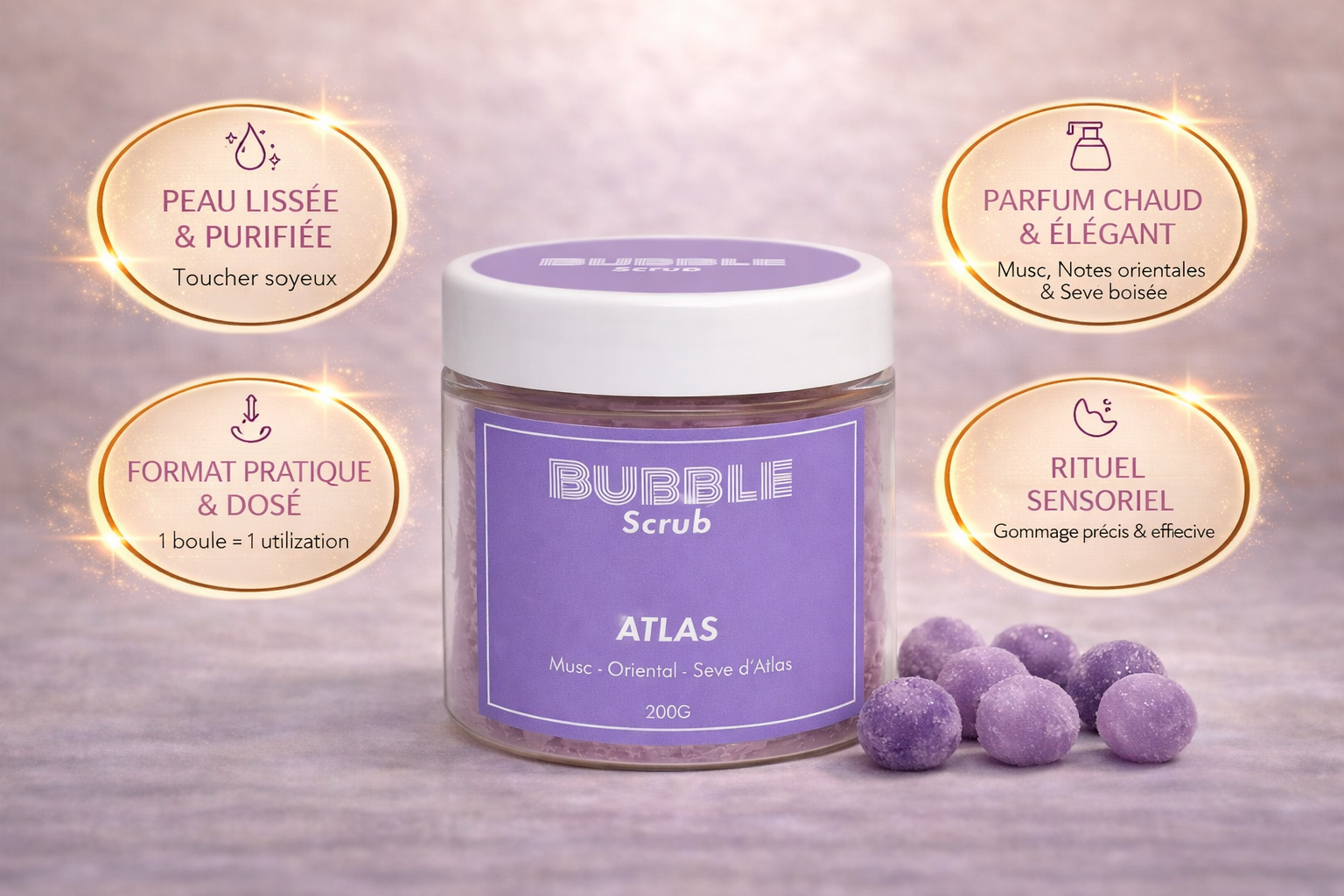 BUBBLE SCRUB ATLAS
