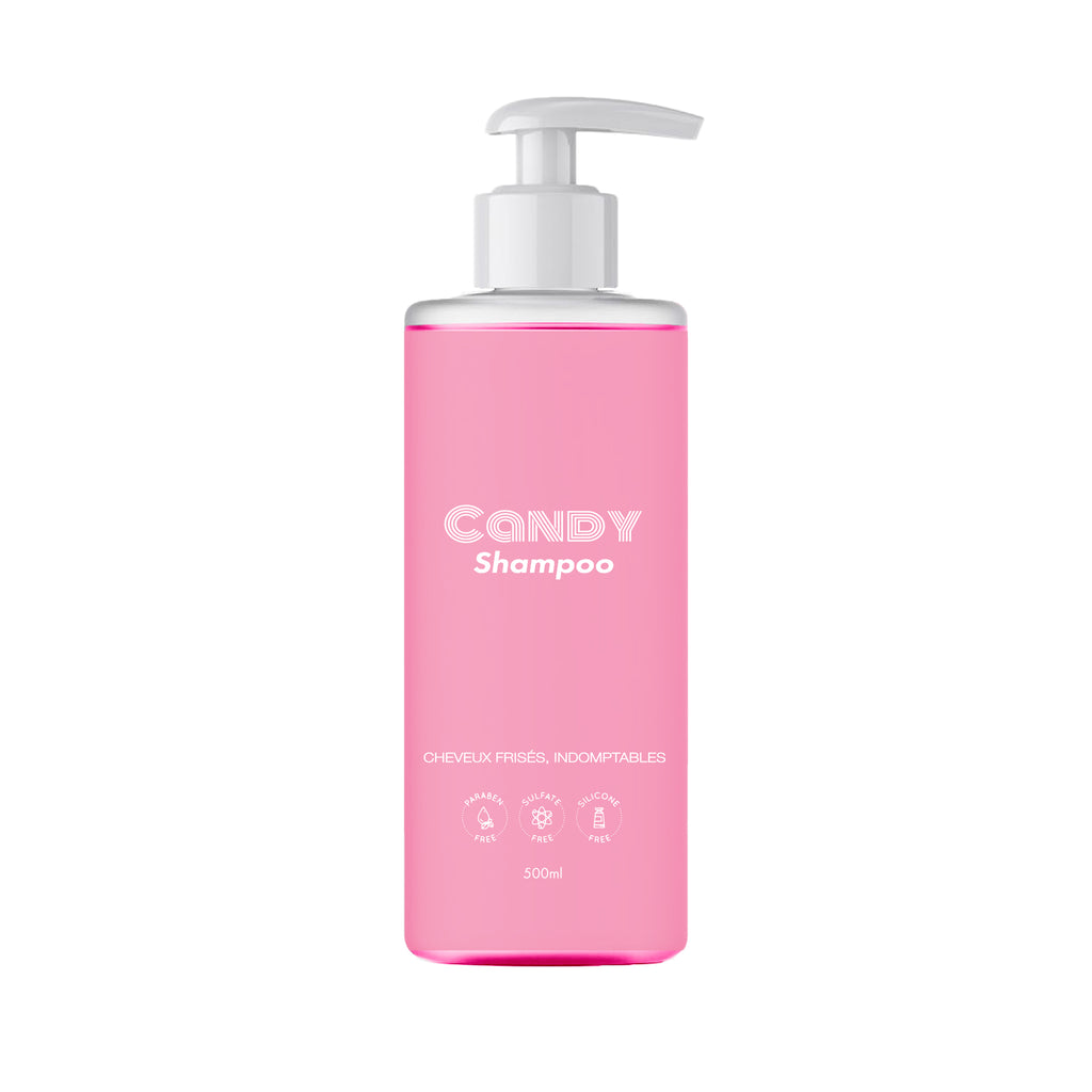 CANDY Shampoo – Shampoing disciplinant cheveux frisés & indomptables