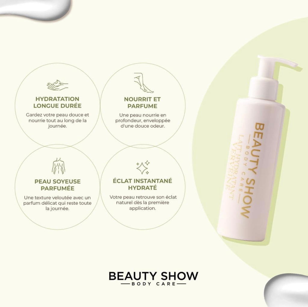 Beauty Show Lait Hydratant – Verveine