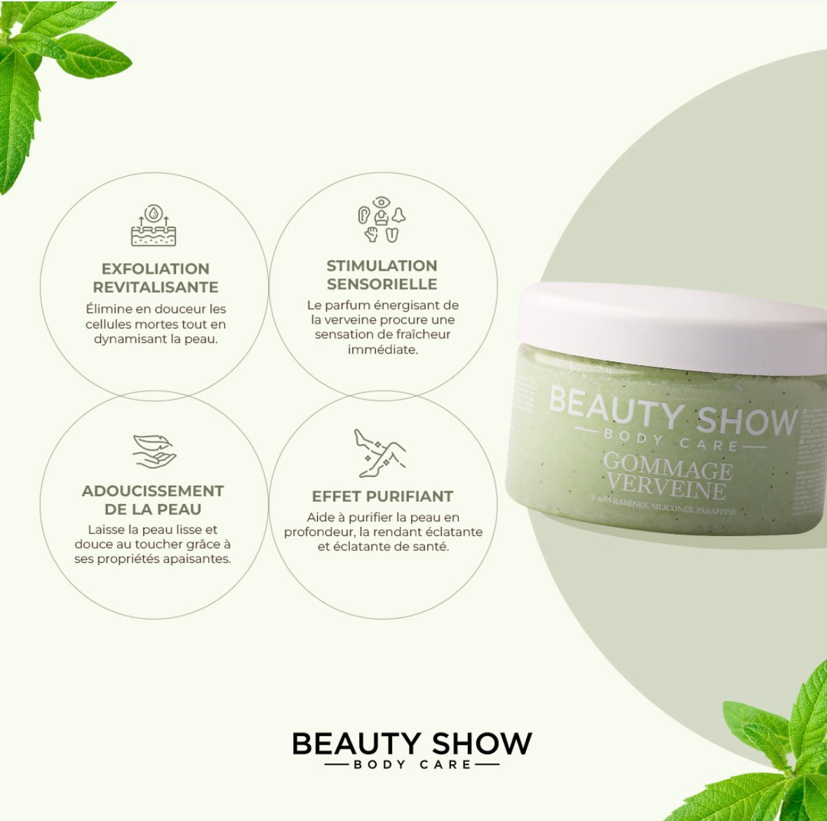 Beauty Show Gommage – Verveine