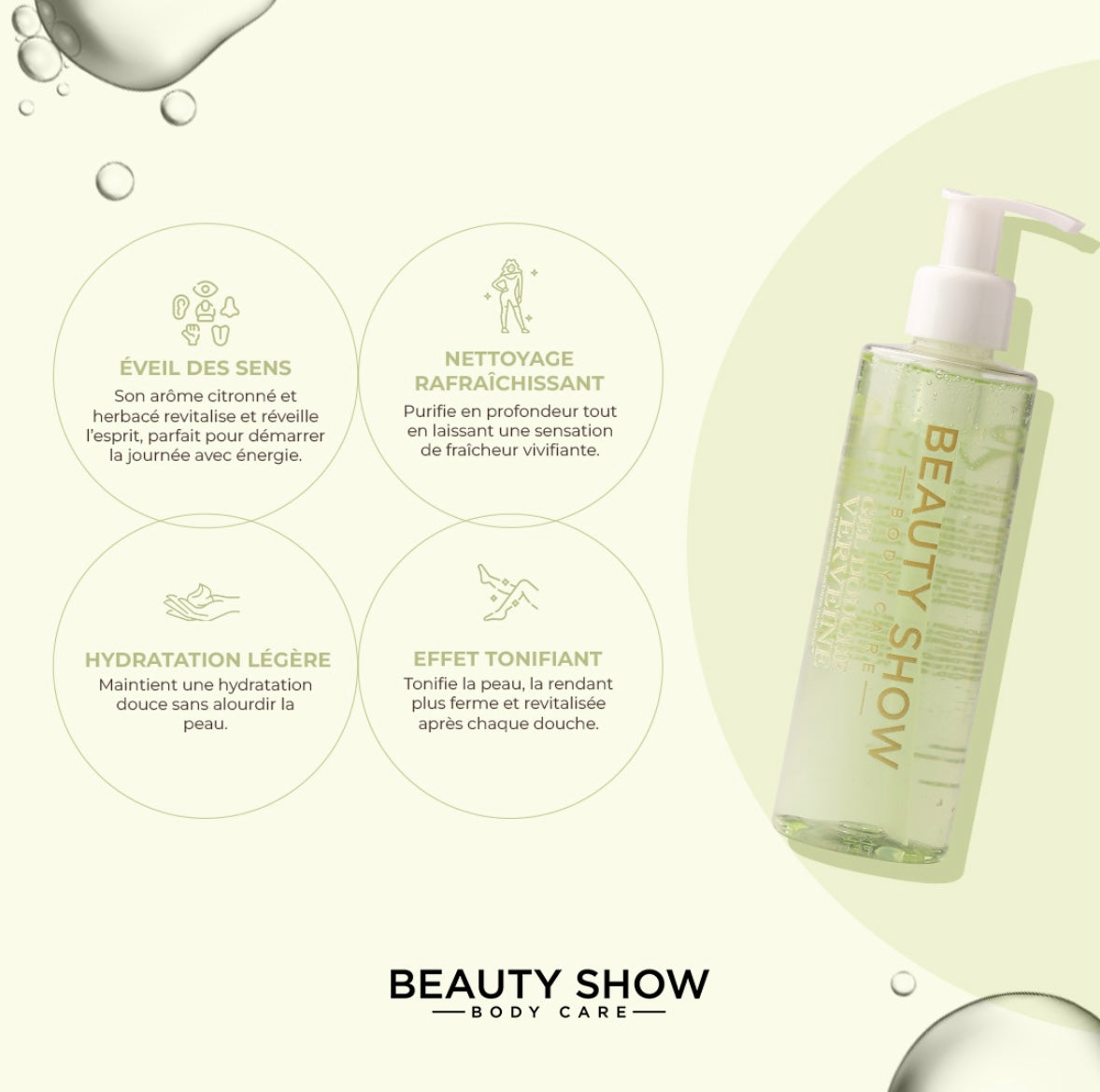 Beauty Show Gel Douche – Verveine