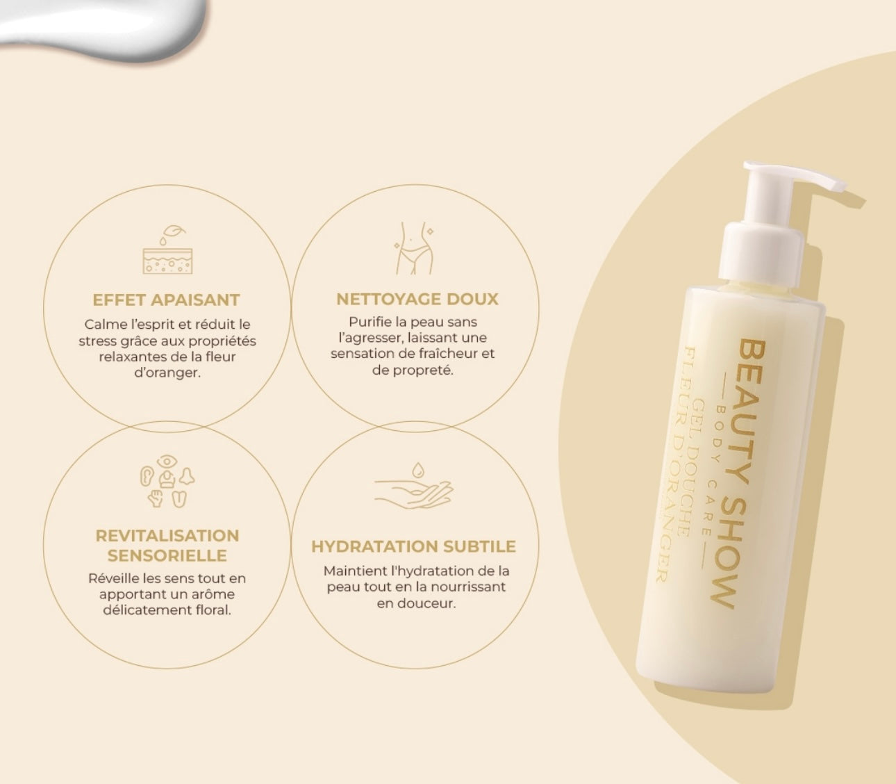 Beauty Show Gel Douche – Fleur d’Oranger