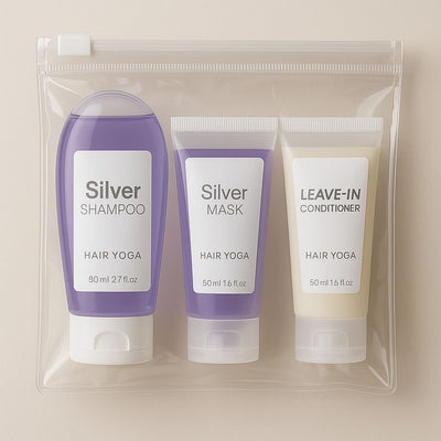 Travel Kit SILVER BLOND Shampooing 80ml + Masque 50ml + Leave-In 50 ml