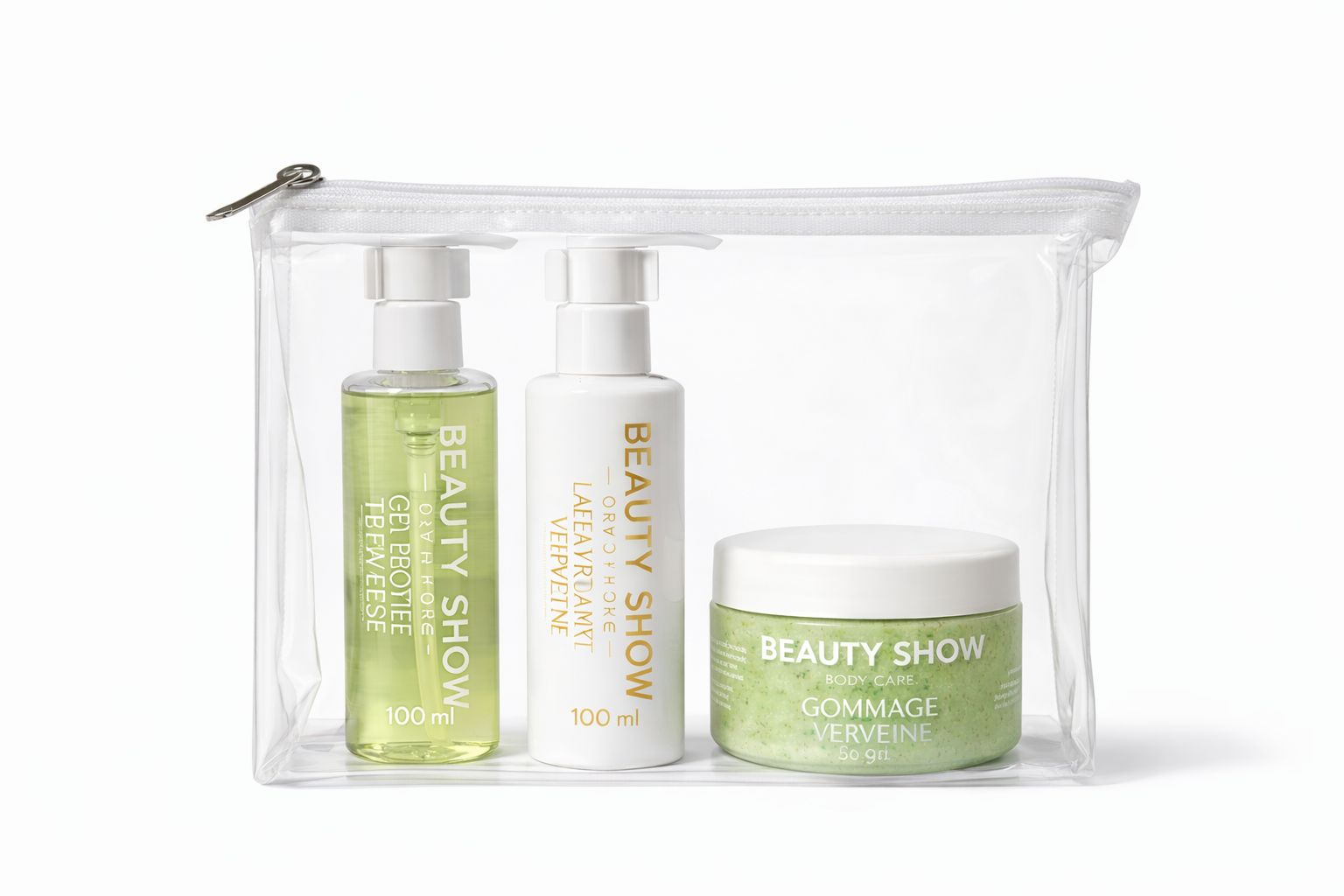 Travel Kit VERVEINE Gel douche 100ml + Lait Hydratant 100ml + Gommage 50g